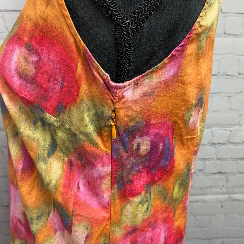 J. Crew Factory Floral Ruffle Tank - Picture 5 of 8